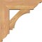 Ekena Millwork Imperial Traditional Smooth Bracket w/ Offset Brace, Western Red Cedar, 5 1/2"W x 16"D x 16"H BKT0604X16X16IMP01SWR - alternate 3